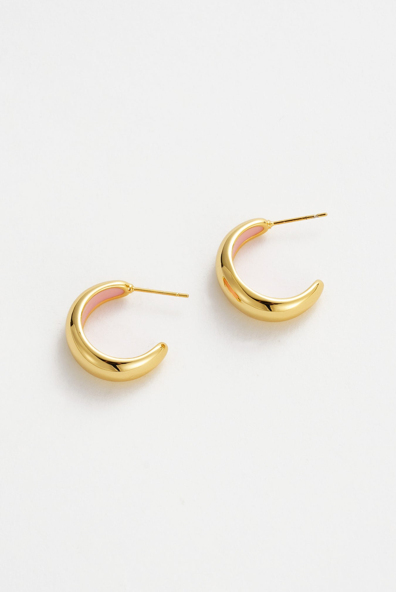 Mindi Hoop – Gold/Pink