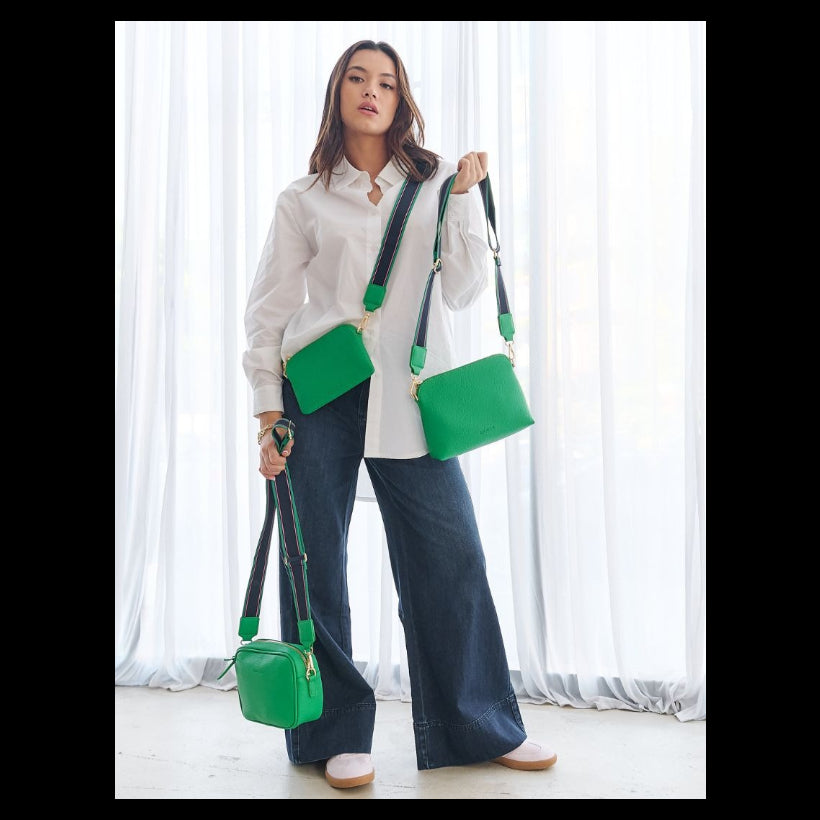 Missy Hugo Cross Body Bag - Emerald