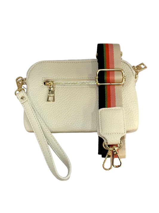 Missy Hugo Cross Body Bag - Ecru