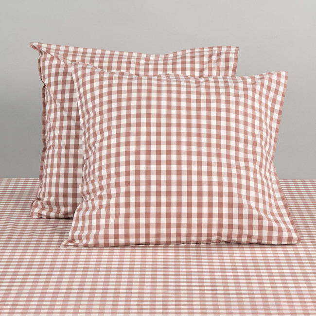 Modella European Pillowcase Pair - Mocha