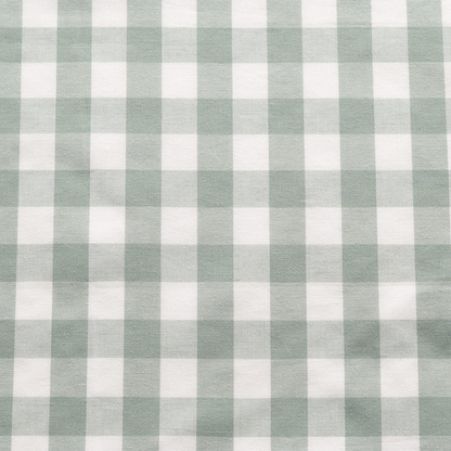 Modella Gingham Quilt Cover Set (Double) – Sage