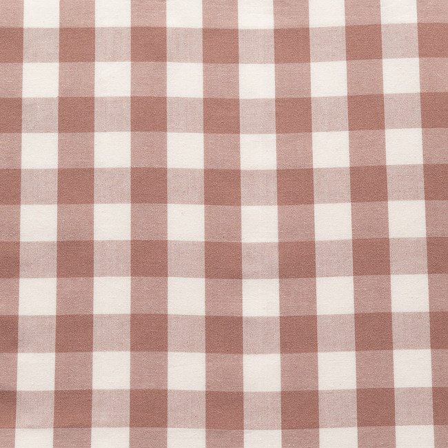 Modella Gingham Quilt Cover Set (Double) – Mocha