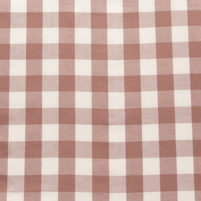 Modella Gingham Quilt Cover Set (King) – Mocha