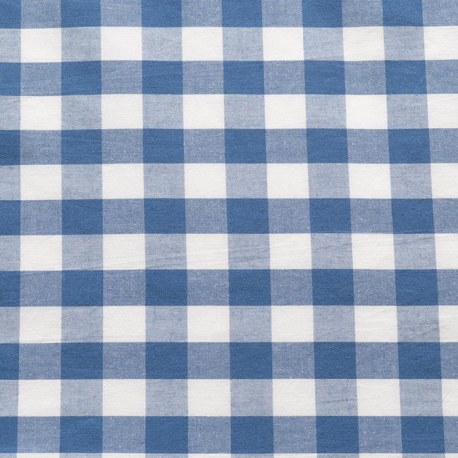 Modella Gingham Quilt Cover Set (Single) – Indigo