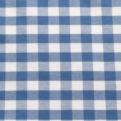 Modella Gingham Quilt Cover Set (Queen) – Indigo