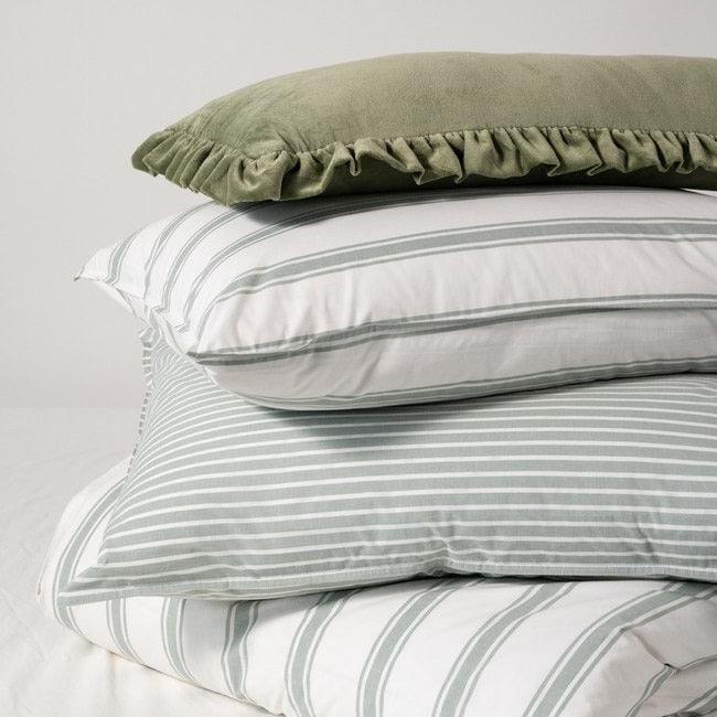 Modella Resort Stripe Sheet Set (Super King) - Gum