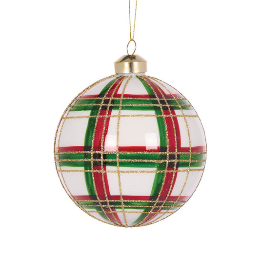 Modern Tartan Bauble