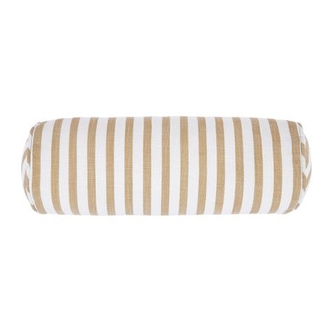 Montauk Cotton Bolster Cushion - Sand