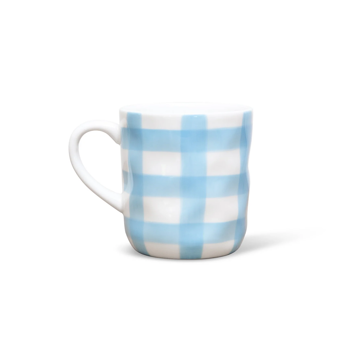 Mug - Cornflower Blue Gingham