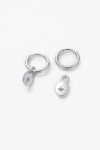 Nala Hoop – Silver