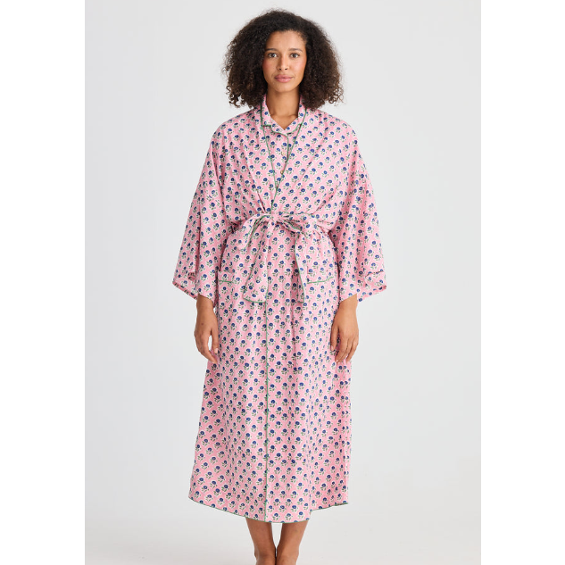 Namaste Robe - Ditsy Daisy Print