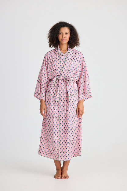 Namaste Robe - Ditsy Daisy Print