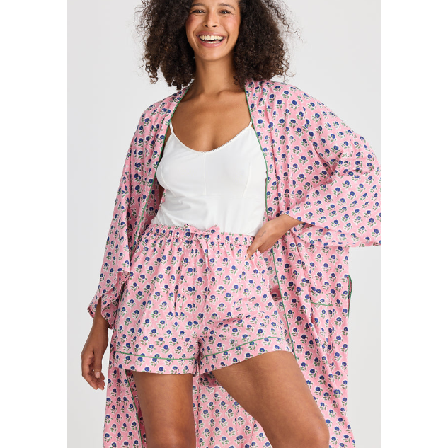 Namaste Robe - Ditsy Daisy Print