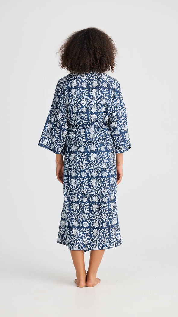 Namaste Robe - Wild Paisley Print