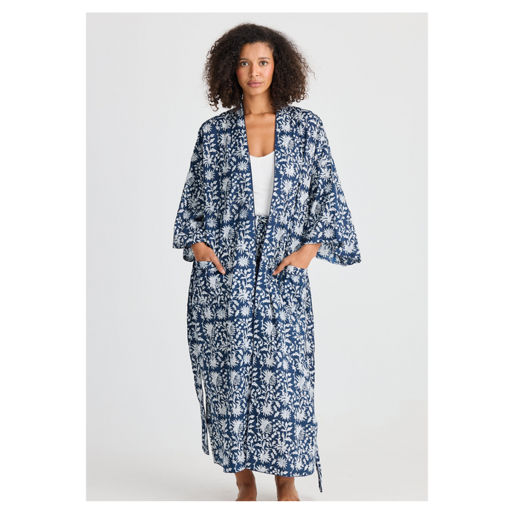 Namaste Robe - Wild Paisley Print