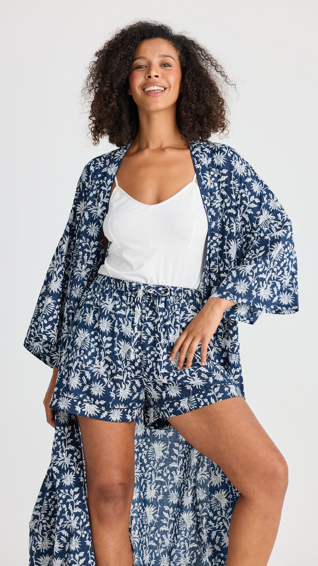 Namaste Robe - Wild Paisley Print