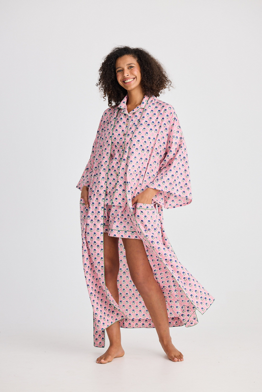 Namaste Robe - Ditsy Daisy Print