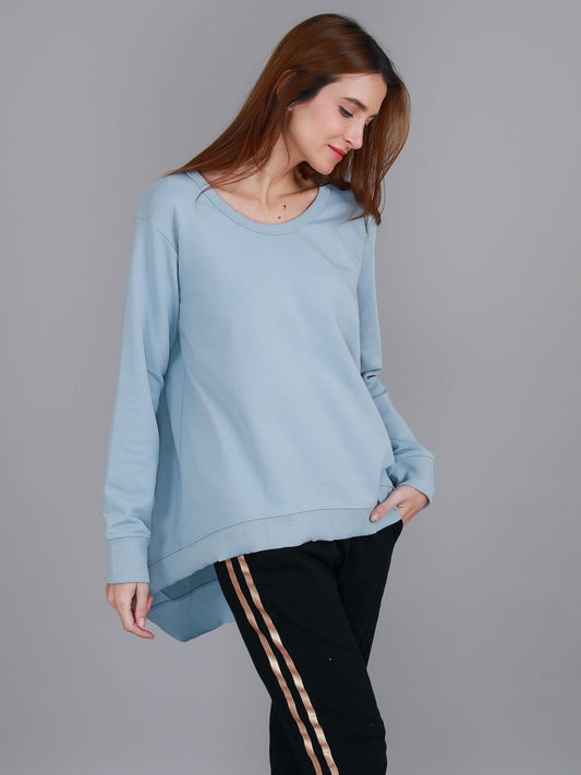 Newhaven Relaxed Sweatshirt - Storm Blue