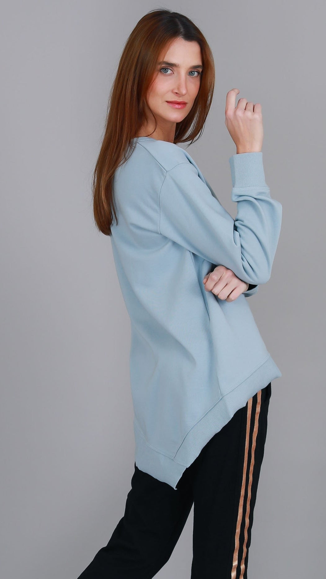 Newhaven Relaxed Sweatshirt - Storm Blue