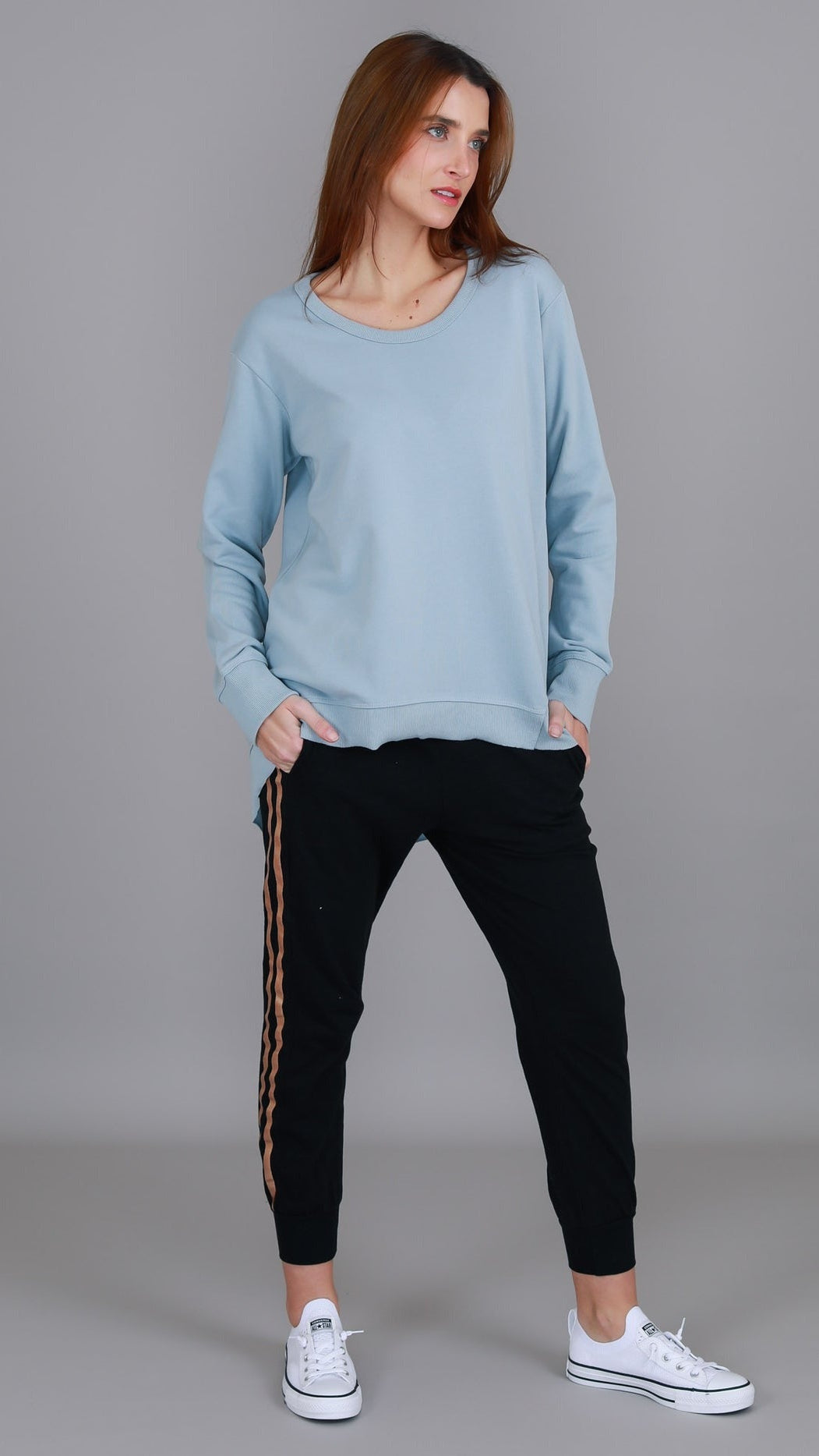 Newhaven Relaxed Sweatshirt - Storm Blue