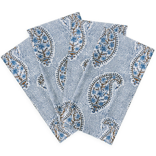 Paisley Tobacco Napkin Set
