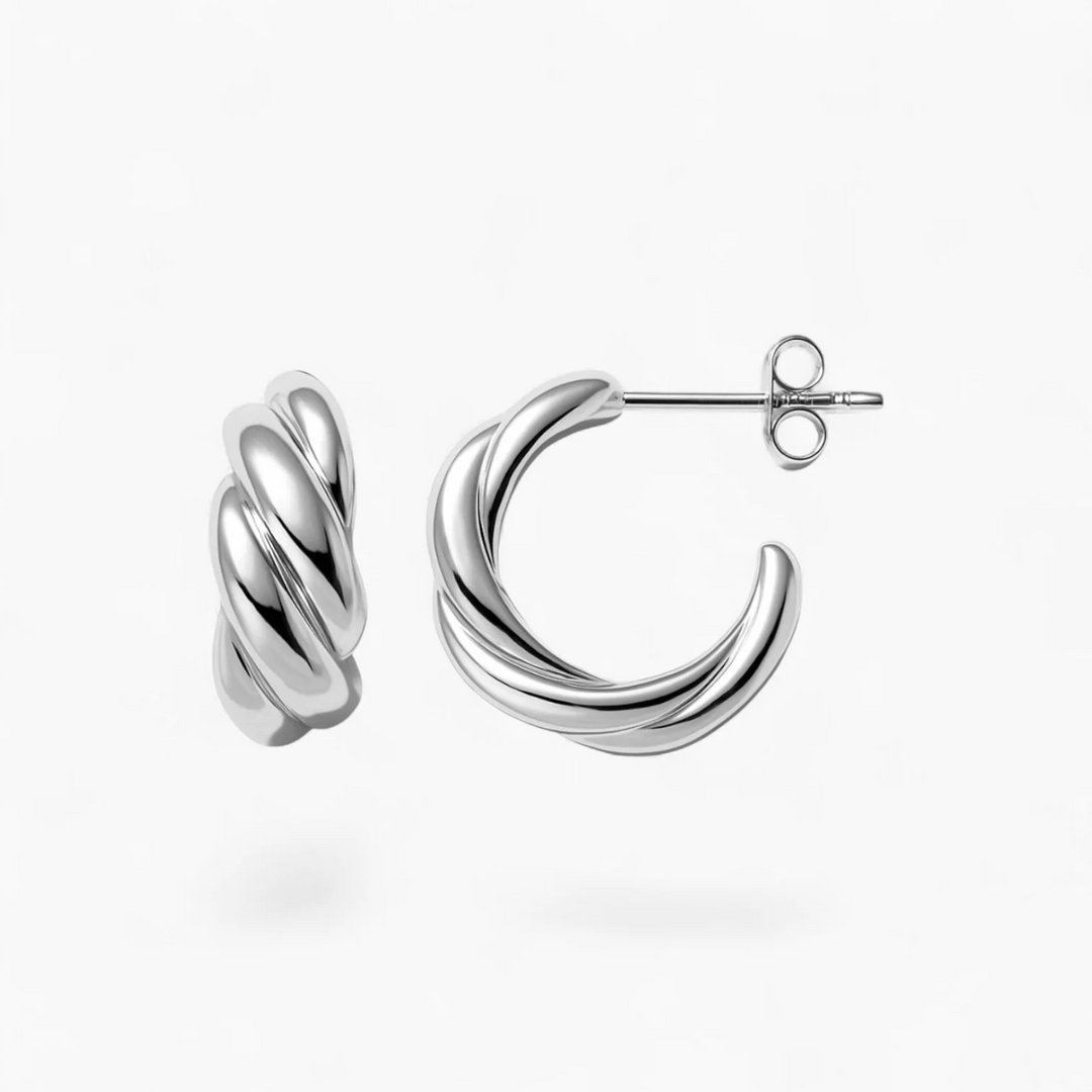Paris Earring (Waterproof) - Silver