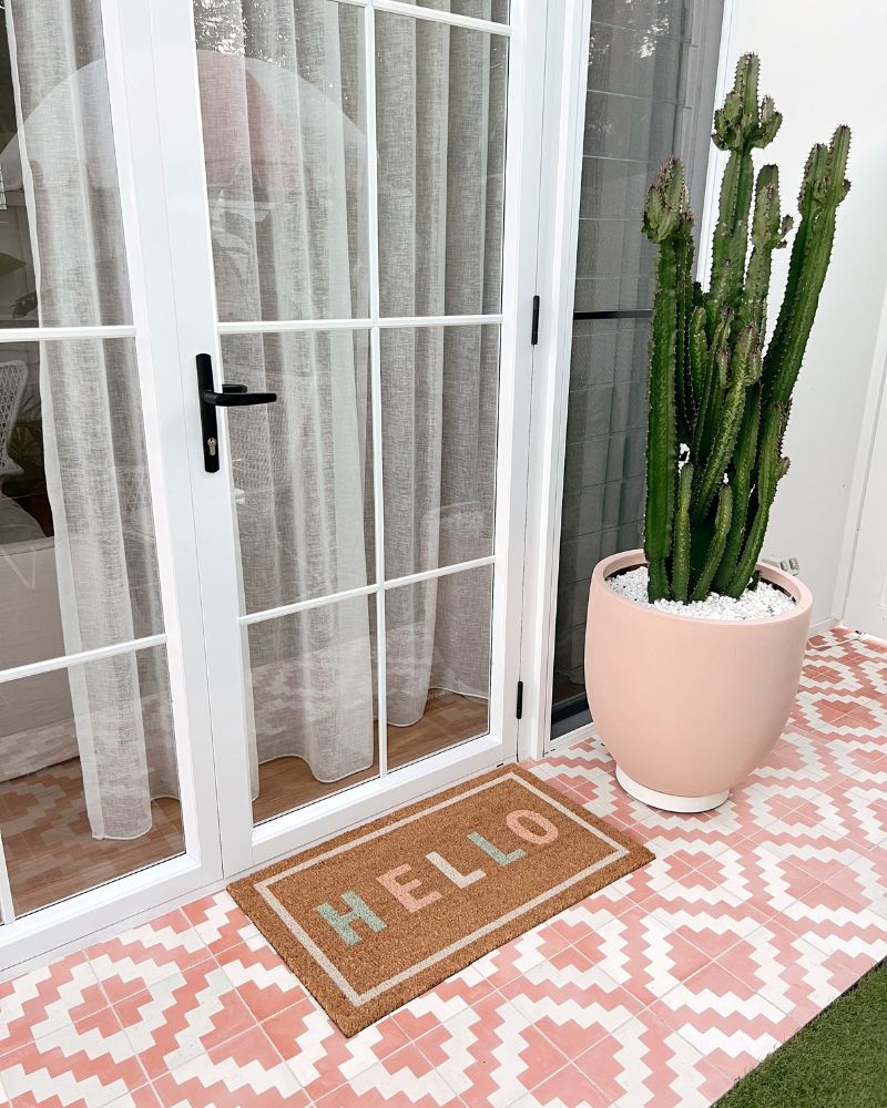 Pastel Hello Mate Doormat