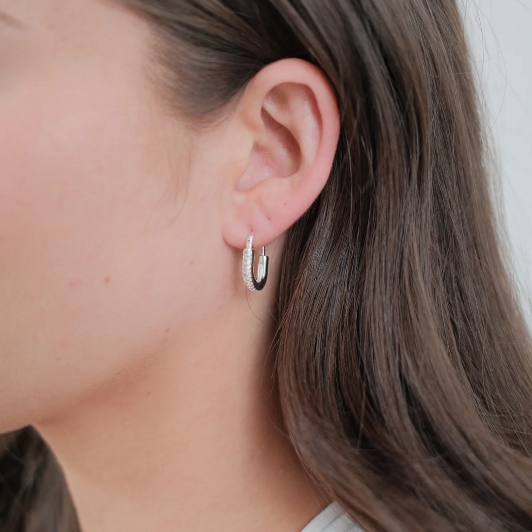 Phoebe Hoop – Silver
