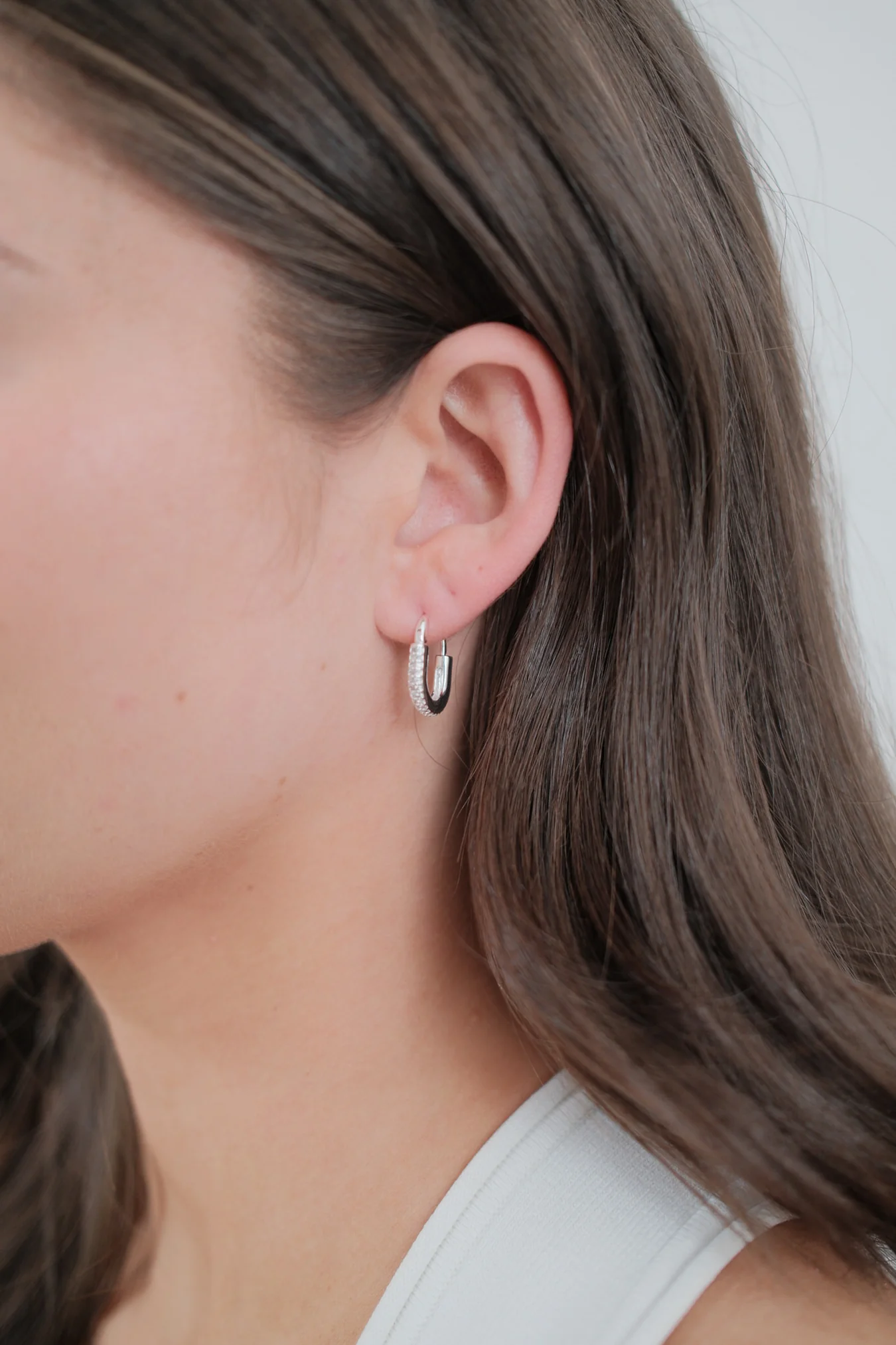 Phoebe Hoop – Silver