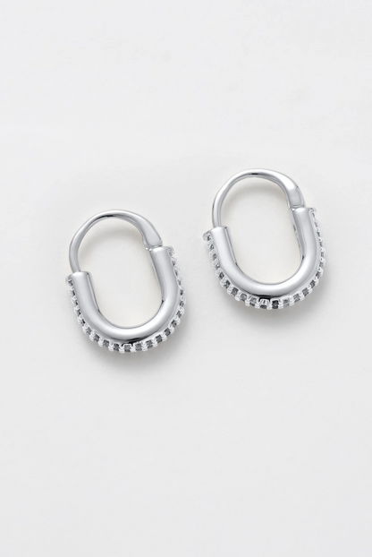 Phoebe Hoop – Silver