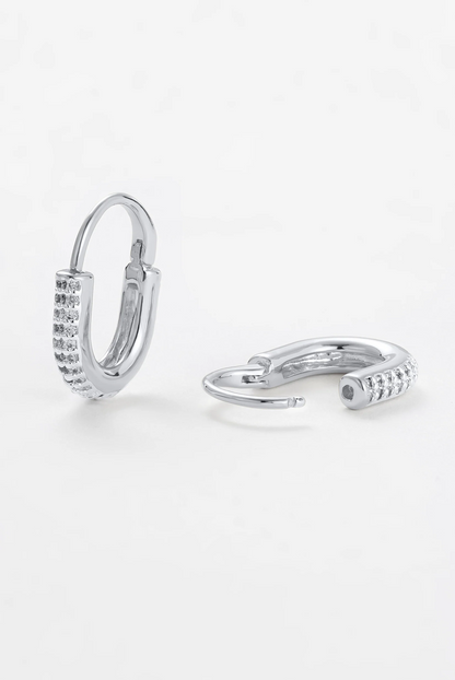 Phoebe Hoop – Silver