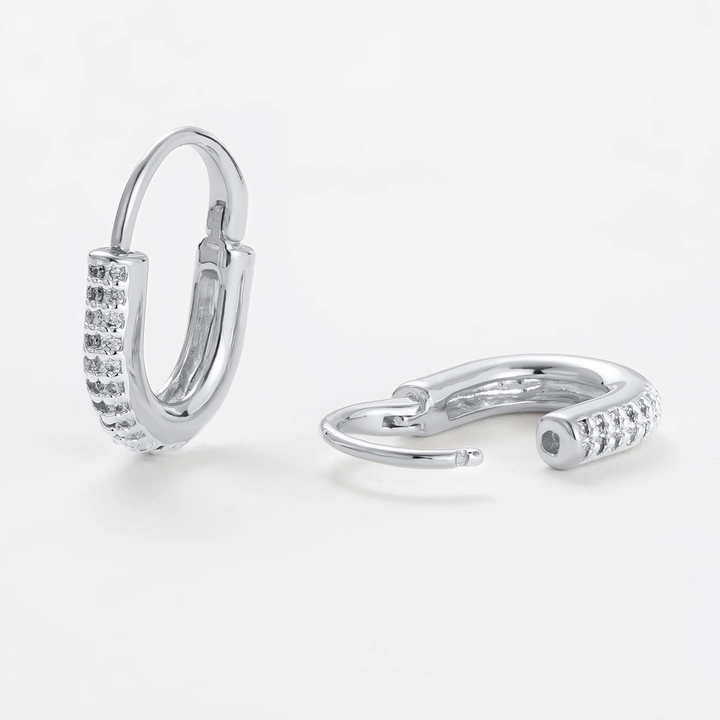 Phoebe Hoop – Silver