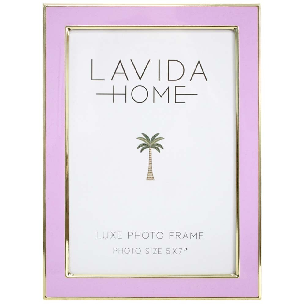 Photo Frame - Blush/Gold
