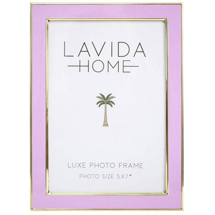 Photo Frame - Blush/Gold