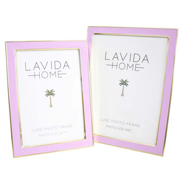Photo Frame - Blush/Gold