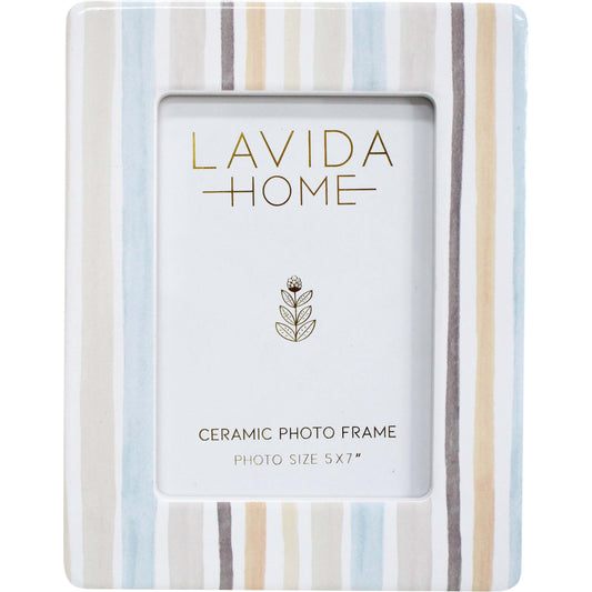 Photo Frame - Coastal Stripe