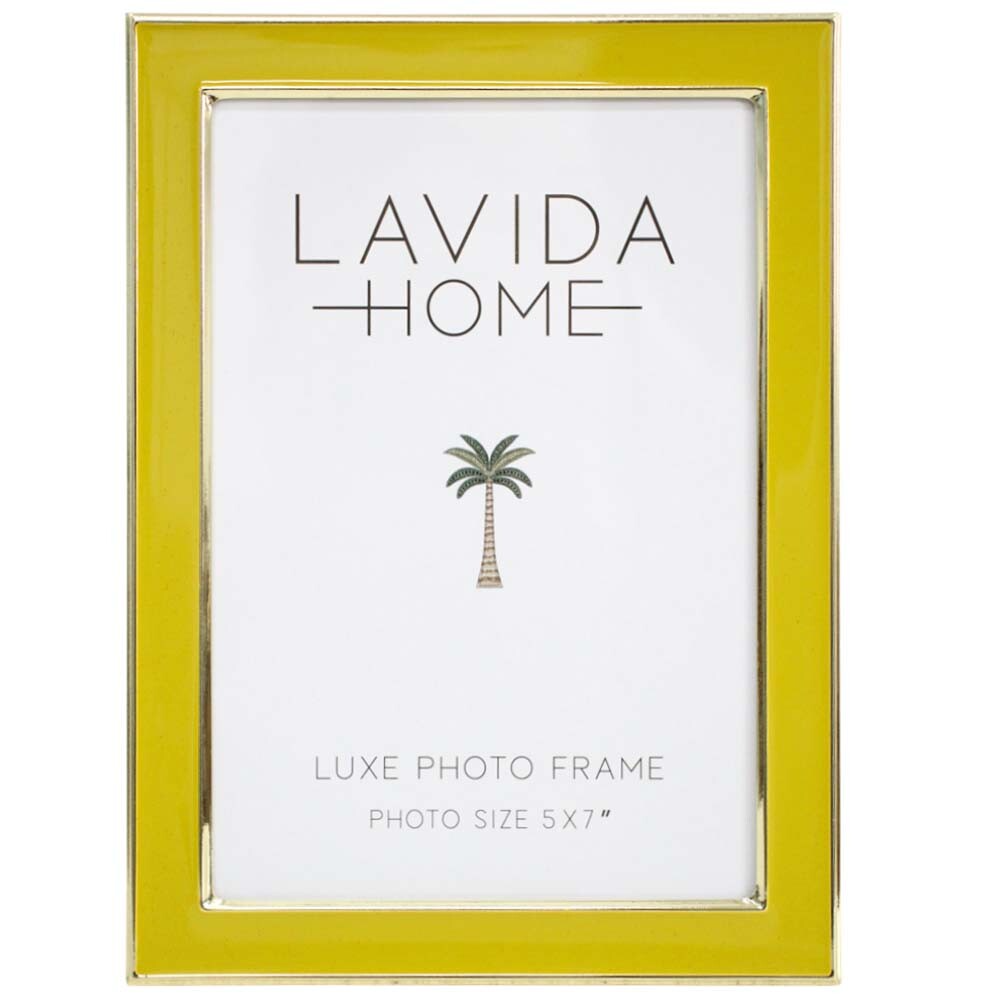 Photo Frame - Mustard/Gold