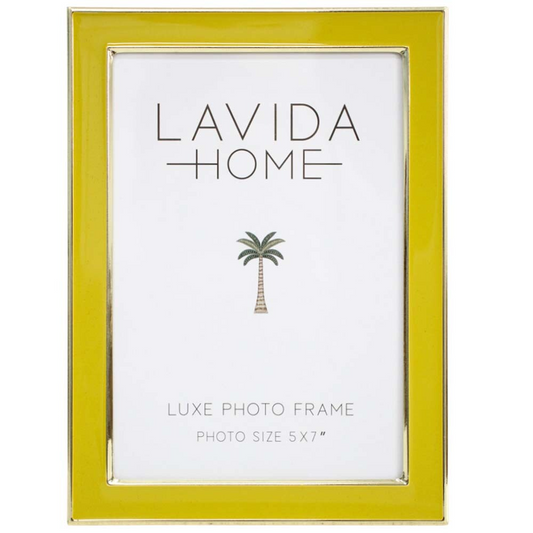 Photo Frame - Mustard/Gold