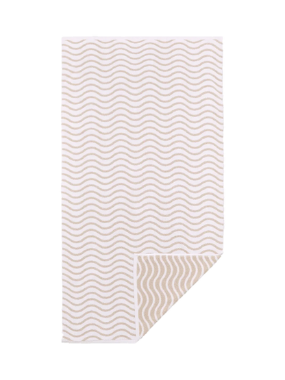 Wave Natural Bath Towel