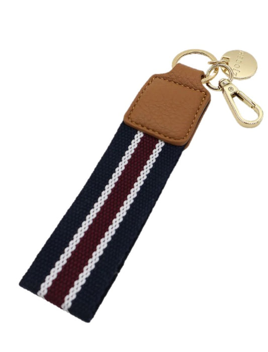 Odie Keyring - Navy White Red