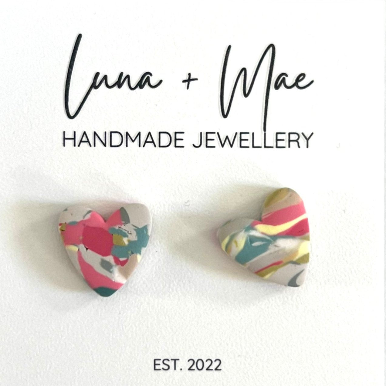 Polymer Clay Stud Single - #2