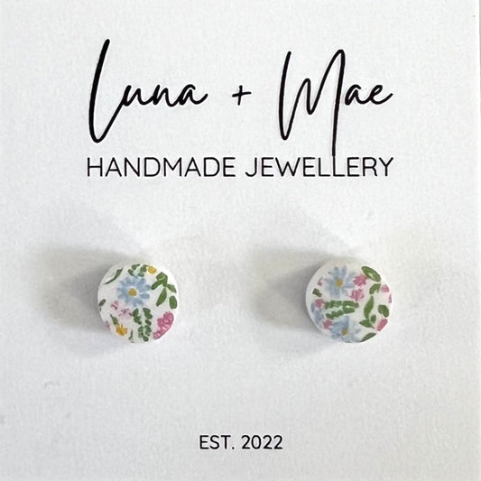 Polymer Clay Tiny Stud Single - #3