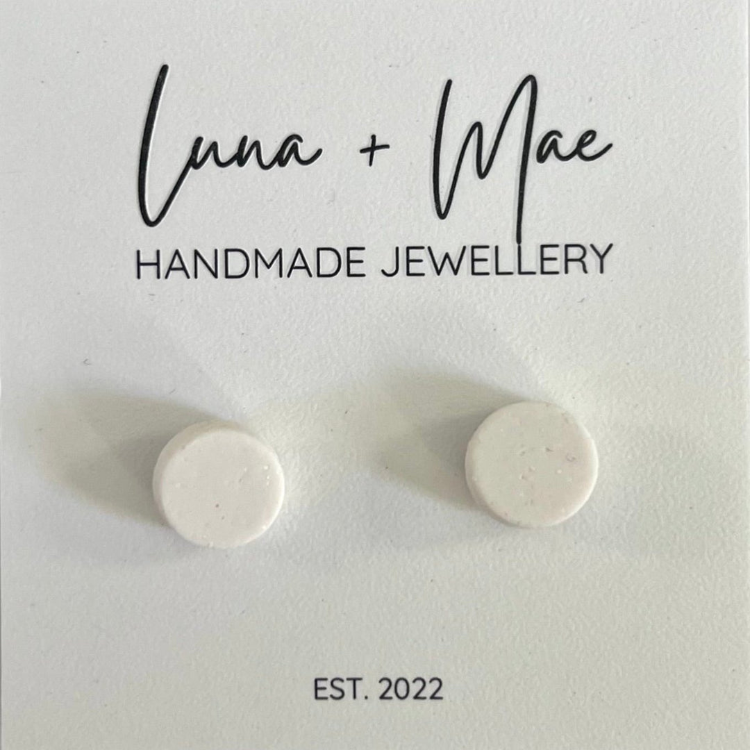 Polymer Clay Tiny Stud Single - 