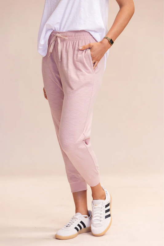 Portsea Pants (7/8 length) - Dusty Pink