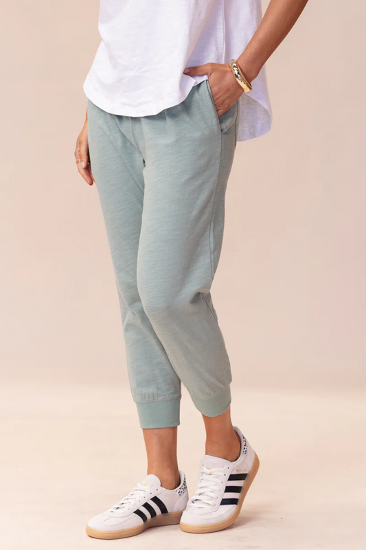 Portsea Pants (7/8 length) - Sage