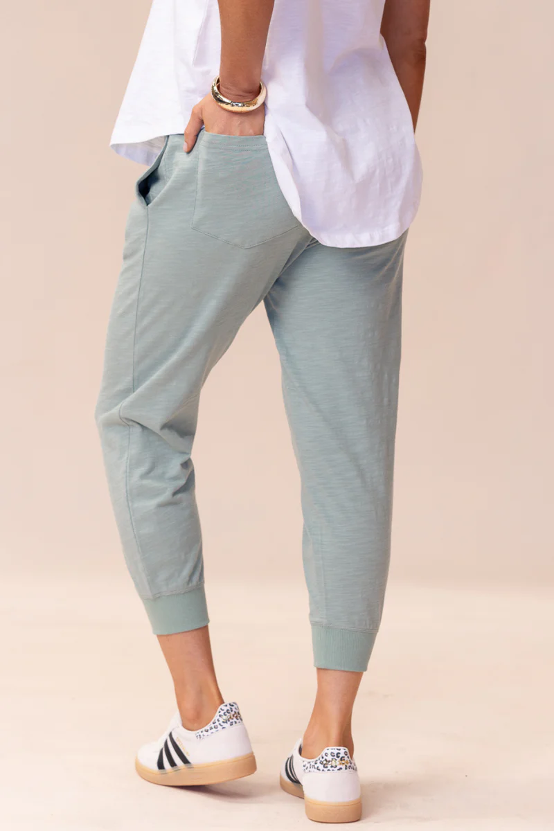 Portsea Pants (7/8 length) - Sage