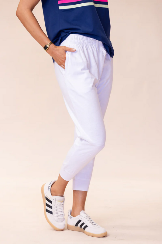 Portsea Pants (7/8 length) - White