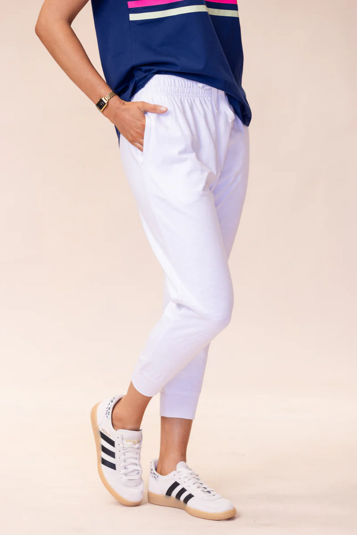 Portsea Pants (7/8 length) - White