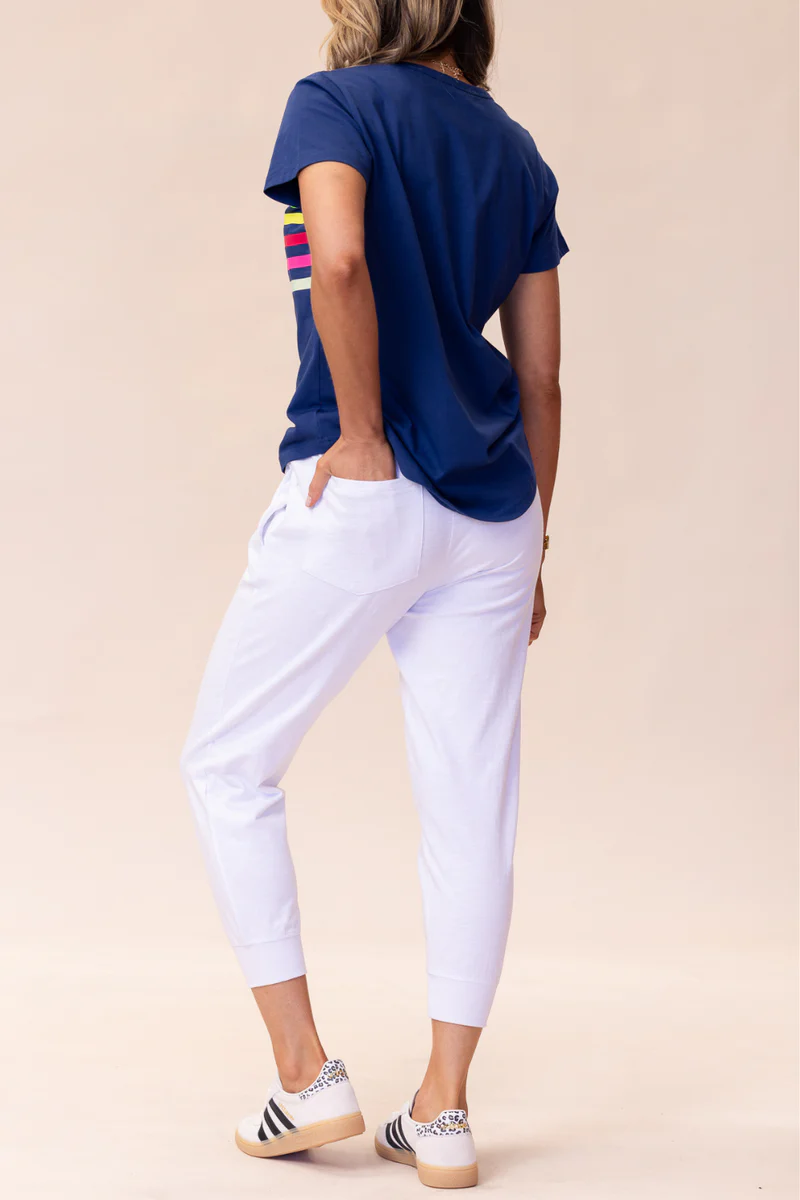 Portsea Pants (7/8 length) - White