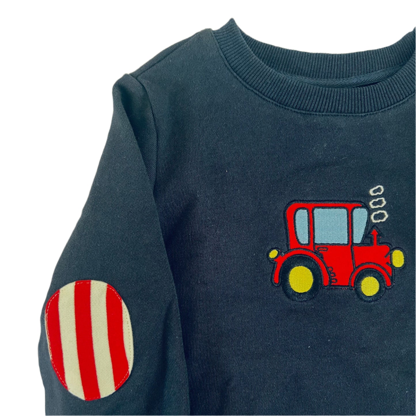 Red Tractor Jumper - Navy